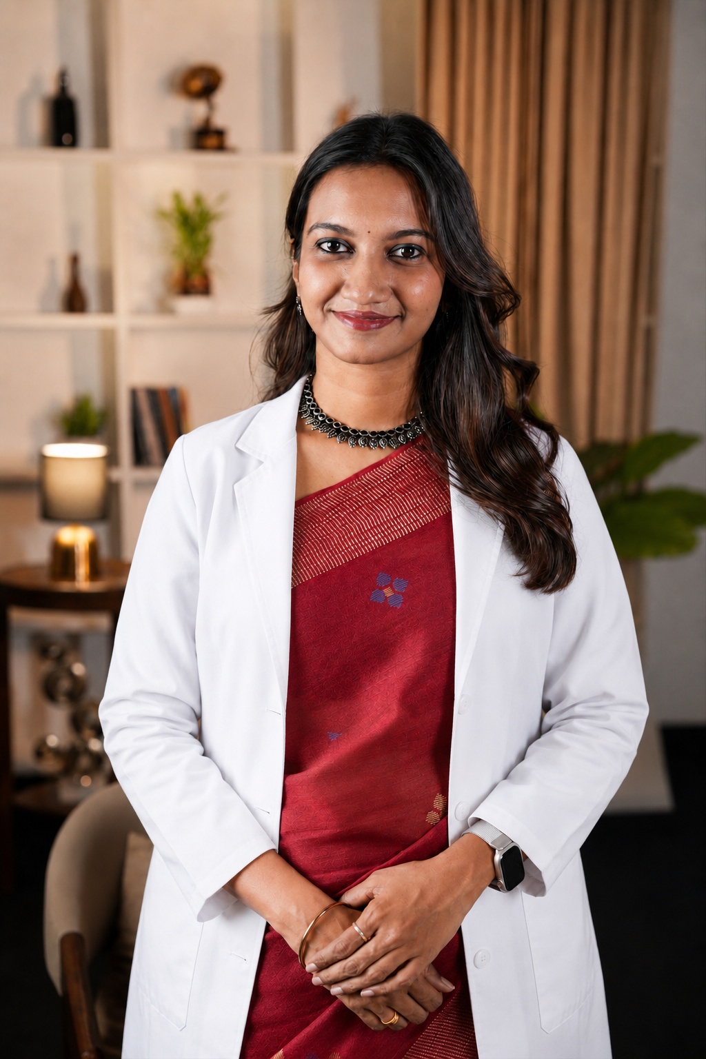 Dr. Anjana Annal in consultation
